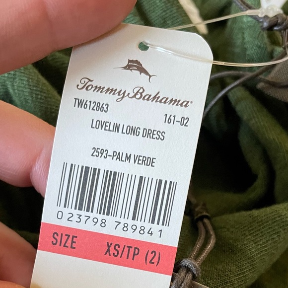 NWT TOMMY BAHAMA Lovelin Long Dress
Green Size XS - Picture 7 of 7
